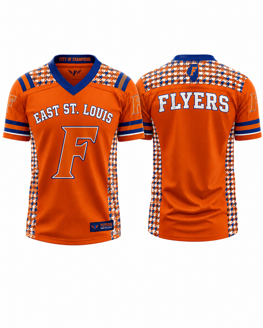 Orange East St. Louis Flyers Spirit Jersey